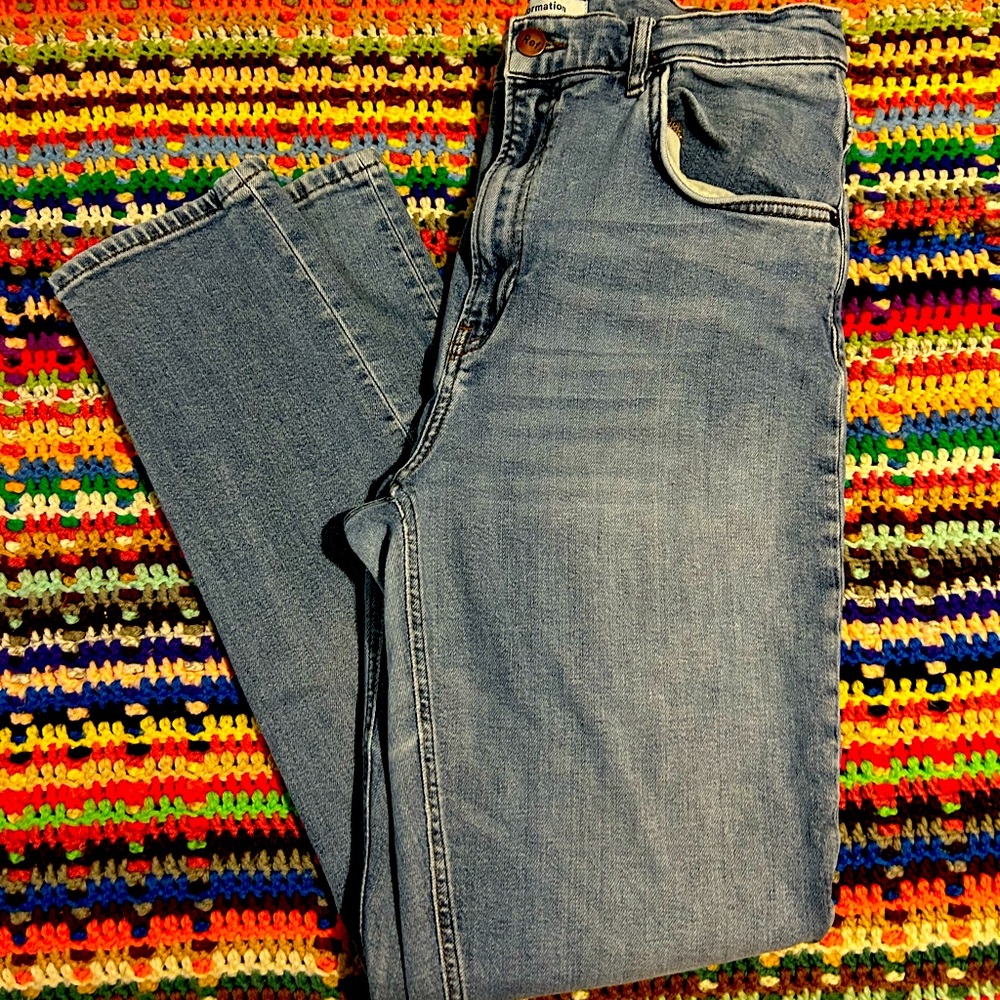 Reformation Super Skinny High-Waisted Jeans